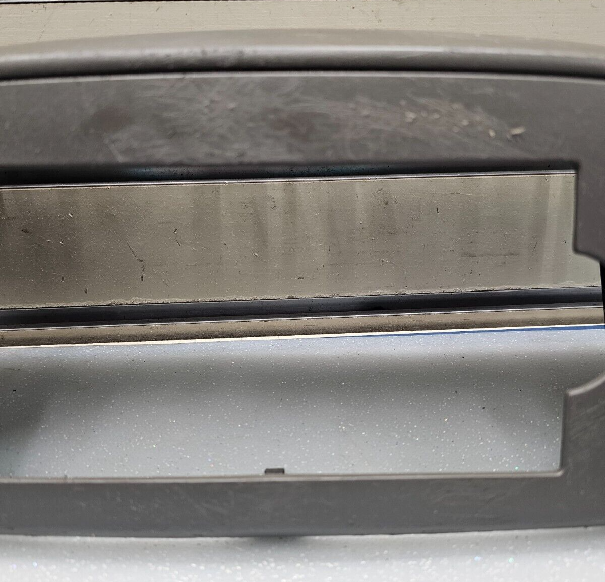 🔥05-07 Jeep Grand Cherokee Radio Dash Bezel Trim Surround AIR Vent GRAY B30