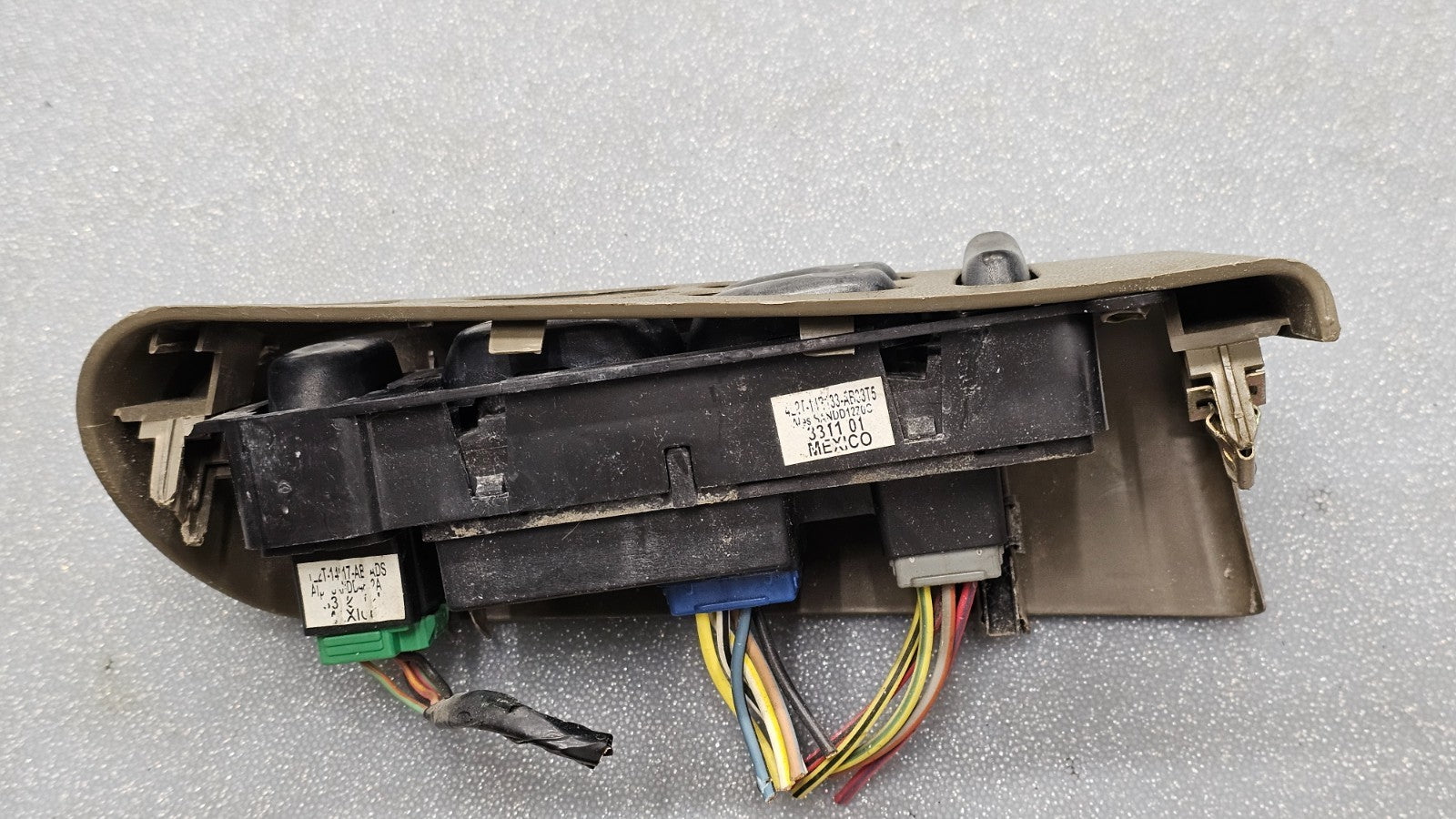 🔥02-05 Explorer Mountaineer Front Left Driver Master Door Window Switch Tan