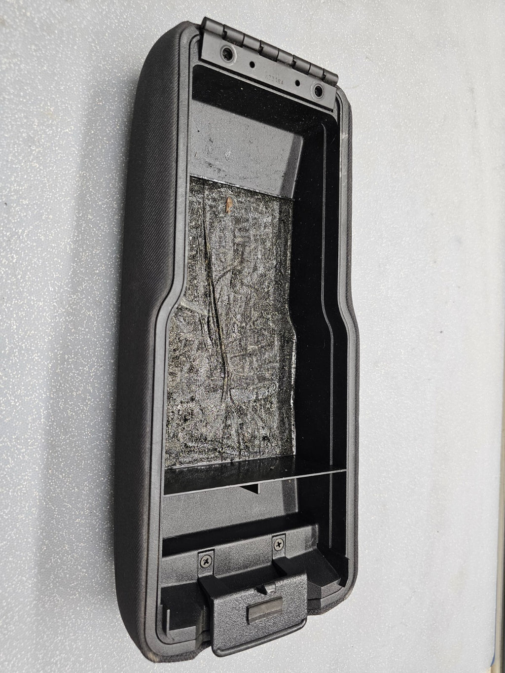 🔥98-04 BLAZER S10 SONOMA Front Center Console Lid Armrest Cloth Cover Black L7