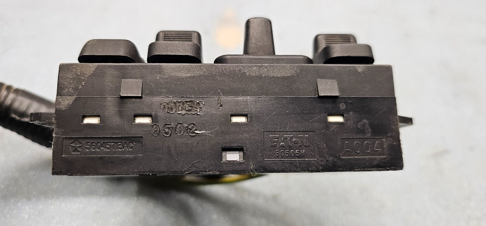 🔥97-05 DODGE RAM GRAND CHEROKEE POWER SEAT SWITCH TRUCK SUV ASSEMBLY BLACK