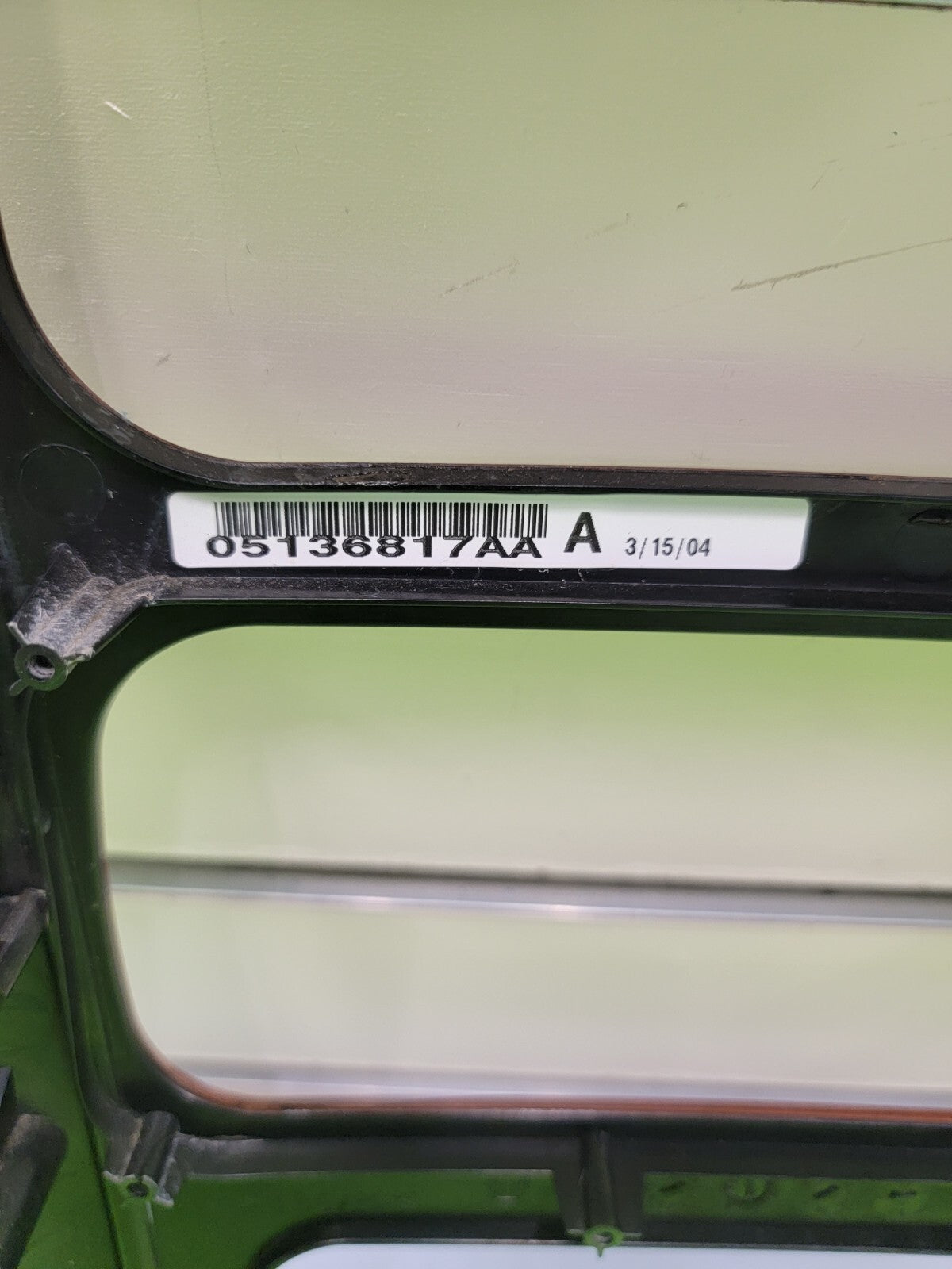 🔥01-07 Dodge Caravan Town & Country dash radio climate TRIM bezel woodgrain