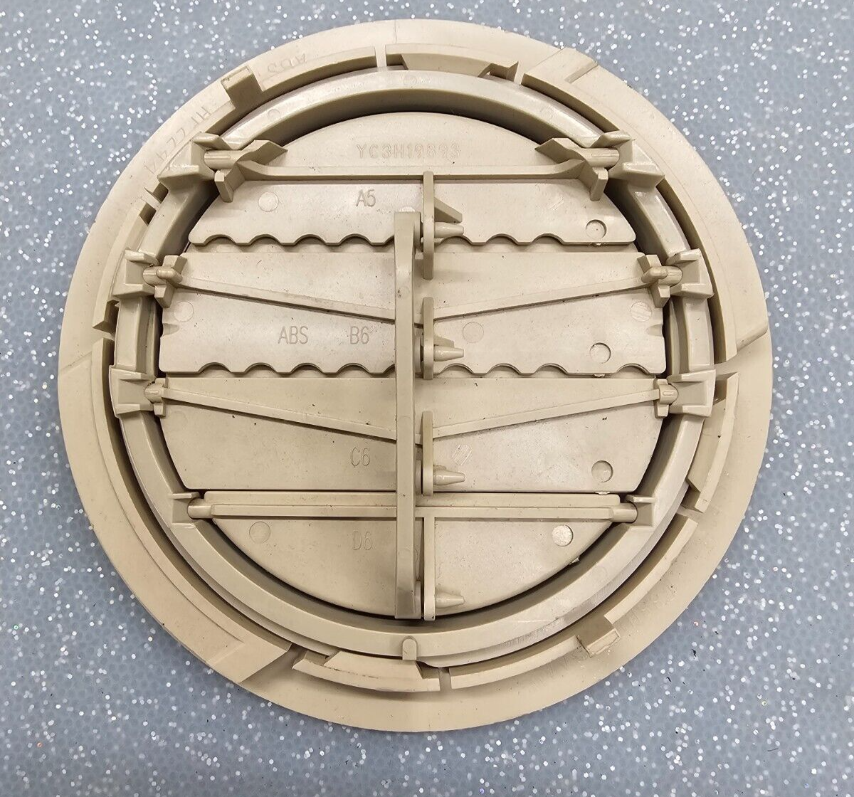 06-10 Ford Explorer Lincoln Aviator Ceiling Dash AC Heater Air Vent Filter Tan