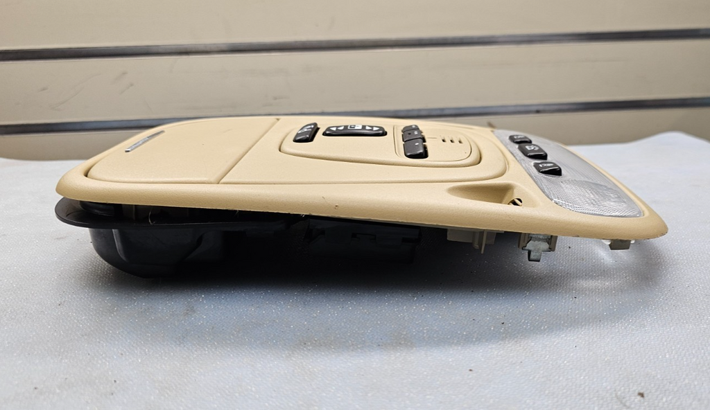 🔥2001-2008 Jaguar XKR XK X150 Dome Light Overhead Map Lamp Light TAN OEM