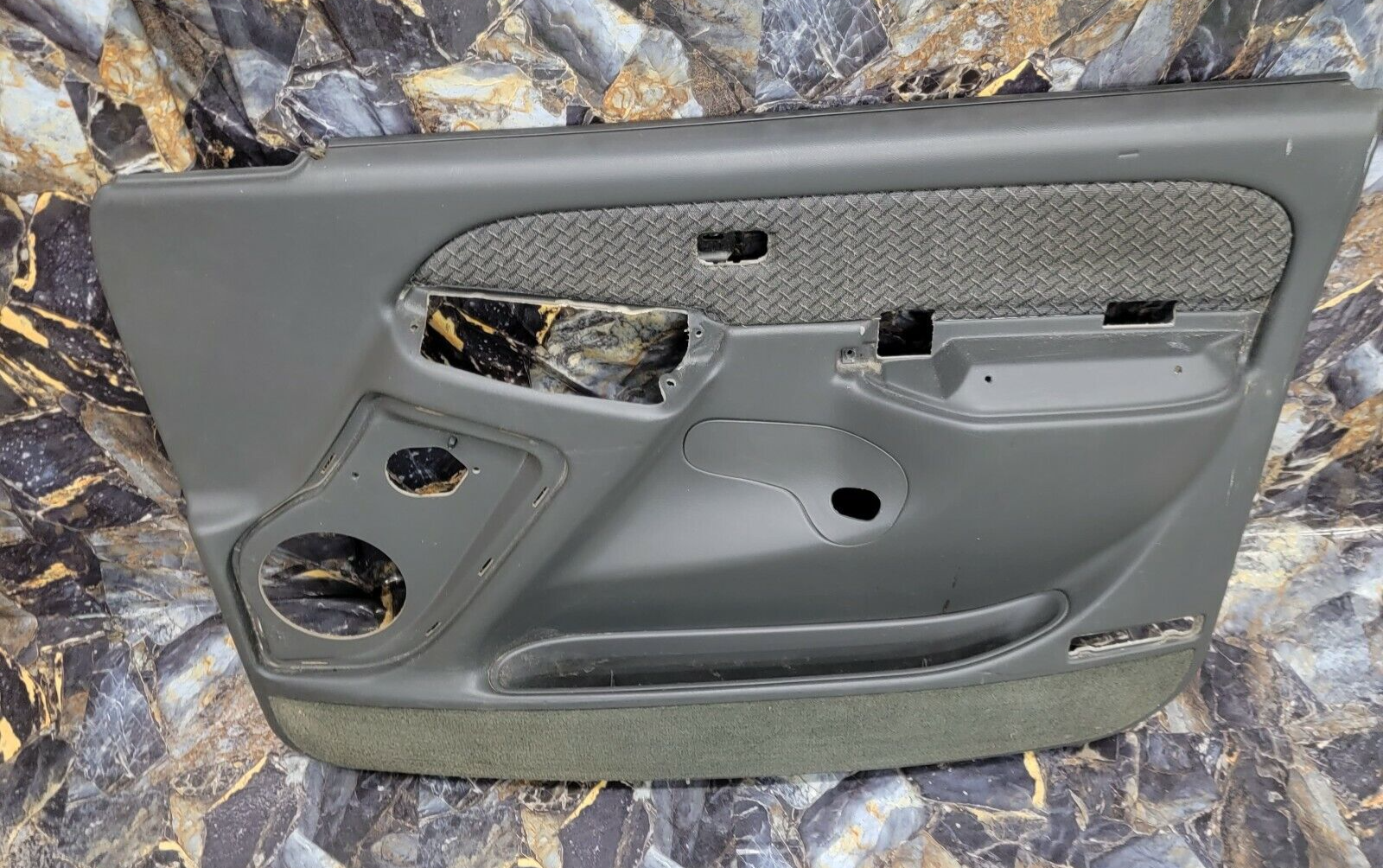 🔥03-06 Chevy Silverado SIERRA Door Panel Front RIGHT /No Arm GRAY speaker D5