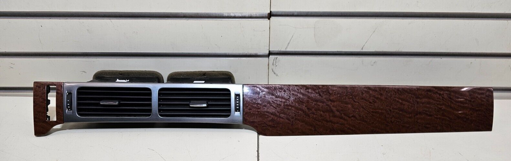 🔥07-13 Suburban TAHOE YUKON Dash Radio Bezel Trim RIGHT Panel w/ Vent WOOD B36