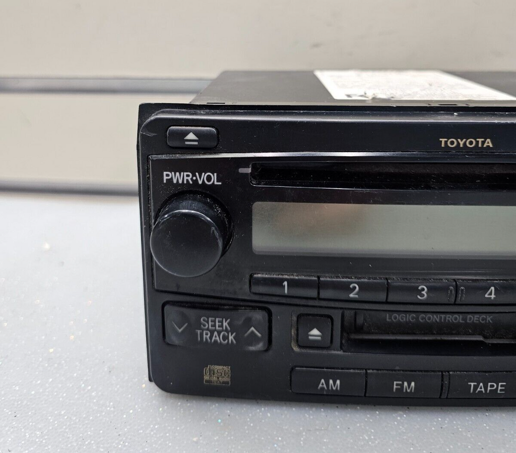 🔥2004-2007 Toyota Highlander Single AM FM CD Cassette Radio Player Receiver