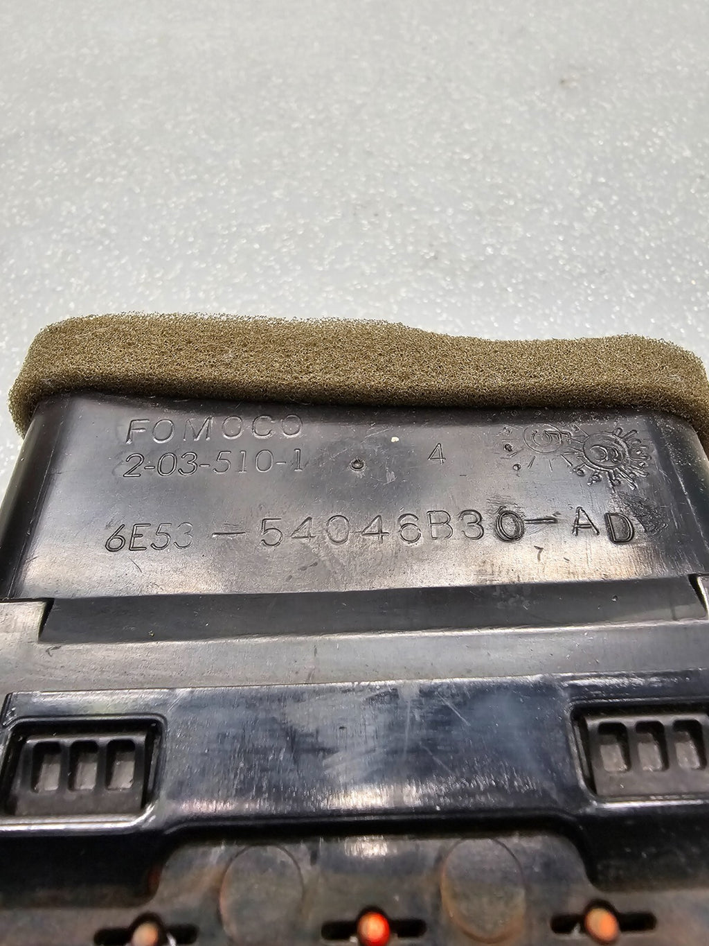 🔥06-09 Fusion Dash Right Passenger Air Vent AC Heater Filter Conditioner Black