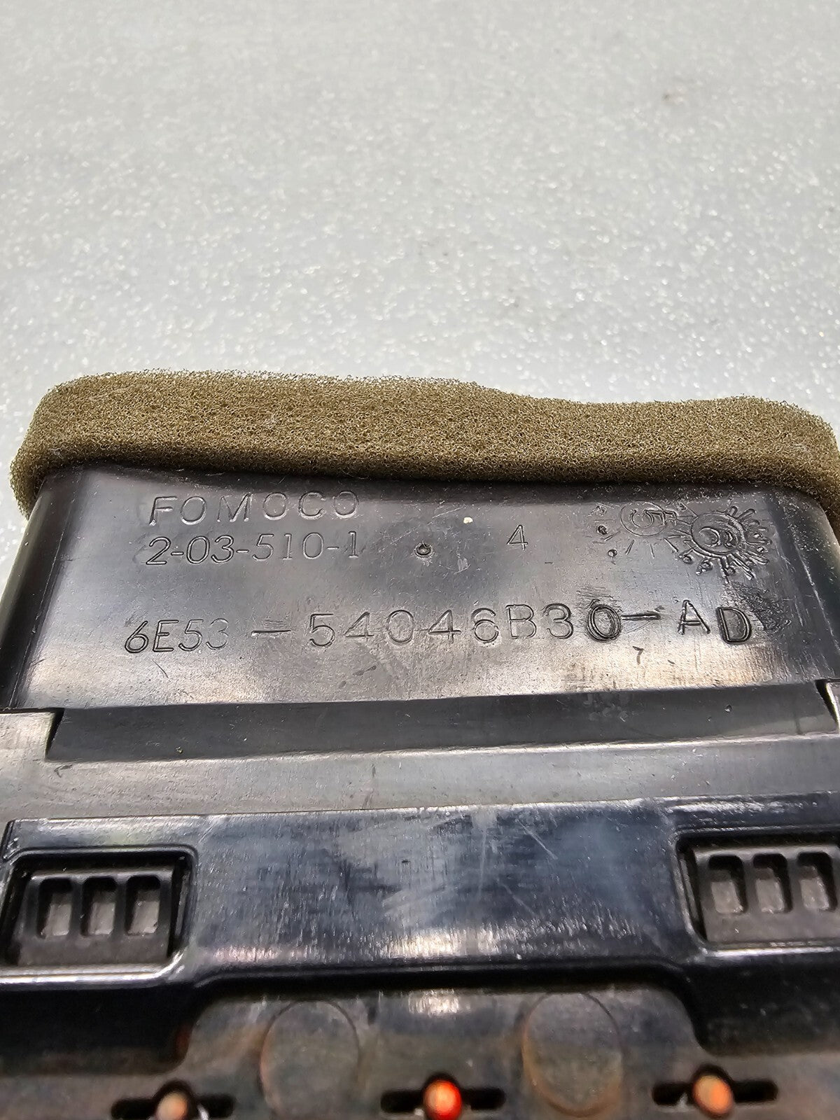 🔥06-09 Fusion Dash Right Passenger Air Vent AC Heater Filter Conditioner Black