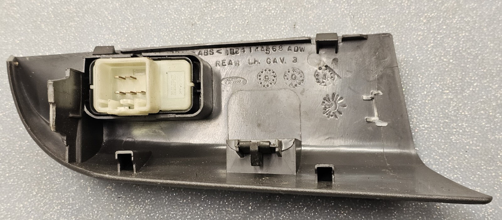 🔥02-05 FORD EXPLORER Rear Right Passenger Power Door Window Switch Lock Gray