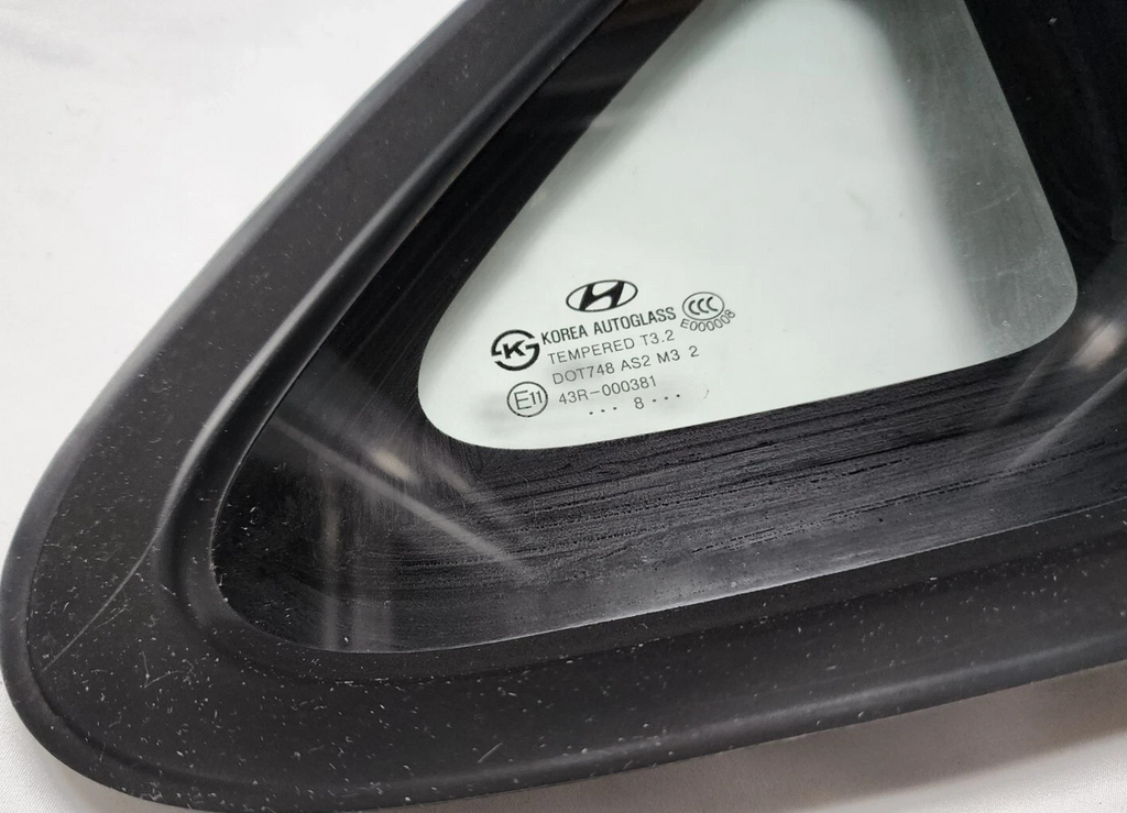 🔥07-10 Hyundai Elantra Right Passengers REAR Quarter Glass