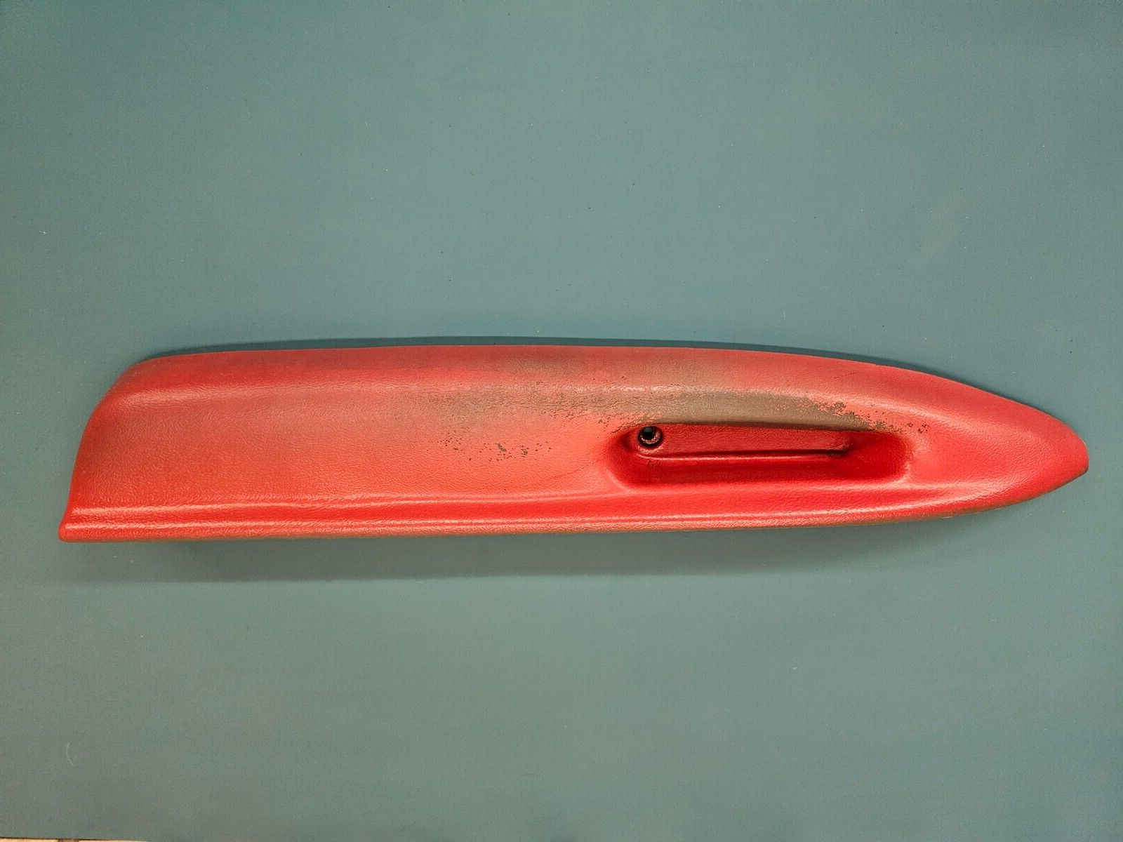 🔥92-96 Ford F150 F250 BRONCO RIGHT PASSENGER Door Panel ARM REST HANDLE RED