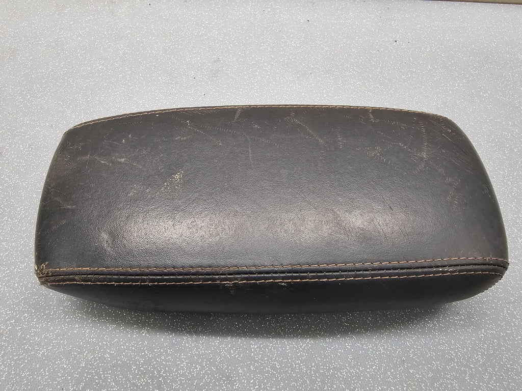 🔥96-00 Civic Arm Rest Center Console Compartment Lid Cover Leather Black OEM