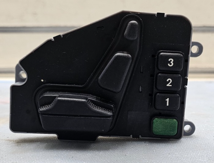 92-99 Mercedes W140 S500 S420 Front Right Passenger Seat Adjustment Switch Black