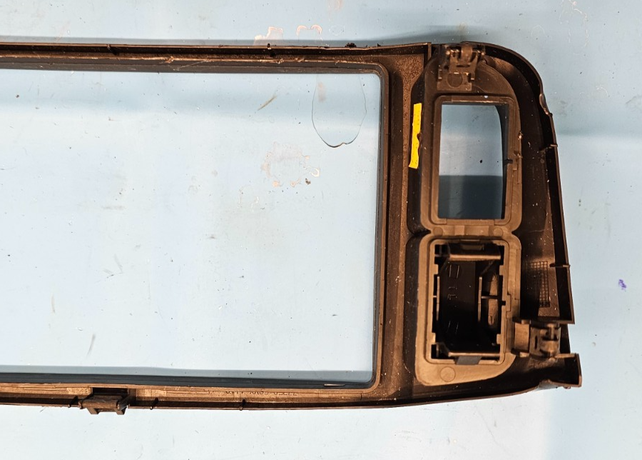 🔥03-05 Honda Pilot Dash AM FM Radio Stereo Bezel Trim Panel Frame Cover Black