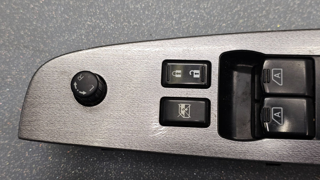 🔥07-12 ALTIMA LEFT DRIVER MASTER POWER WINDOW CONTROL SWITCH ASSEMBLY SILVER