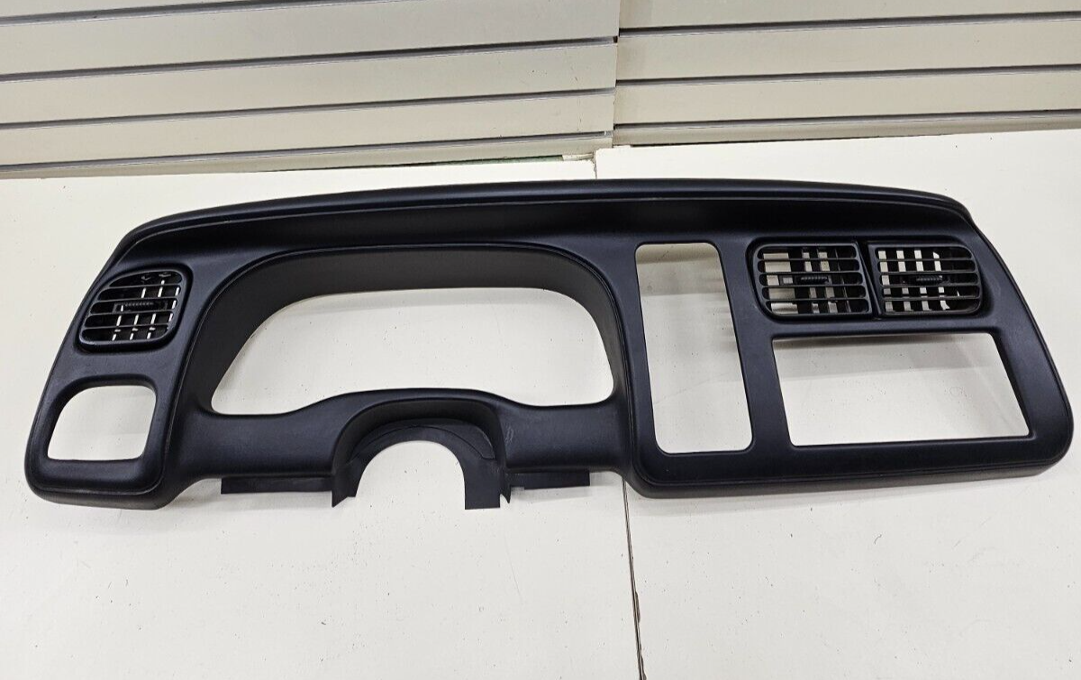 🔥97-00 Dodge Dakota Durango Dash Trim Gauge Instrument Cluster Bezel BLACK OEM