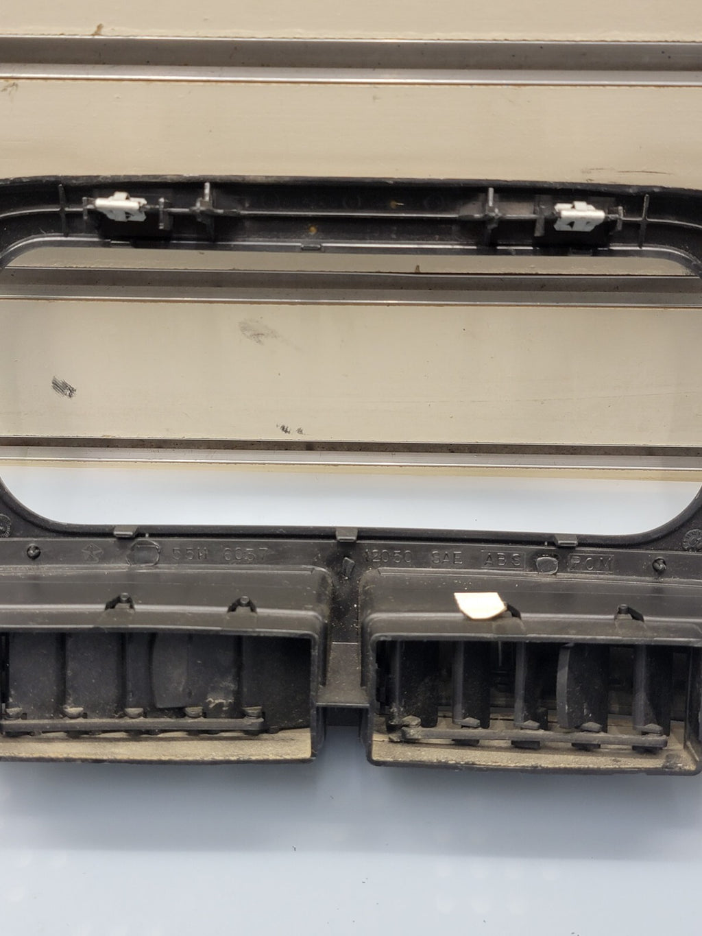 🔥99-04 Jeep Grand Cherokee Center Dash RADIO Bezel A/C Air Vent Trim woodgrain