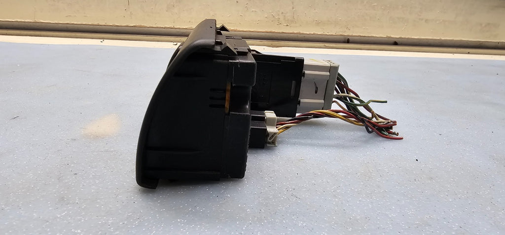 🔥98-02 Honda Accord Center Dash Clock Hazard Switch Board Digital Button Black