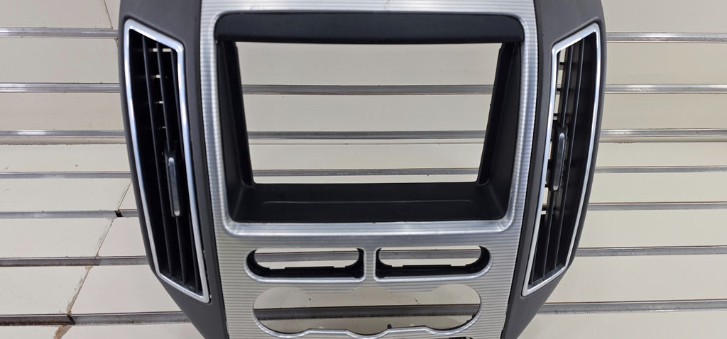 07-10 Ford Edge Center Front Dash Radio Bezel Trim Storage Climate Control Gray