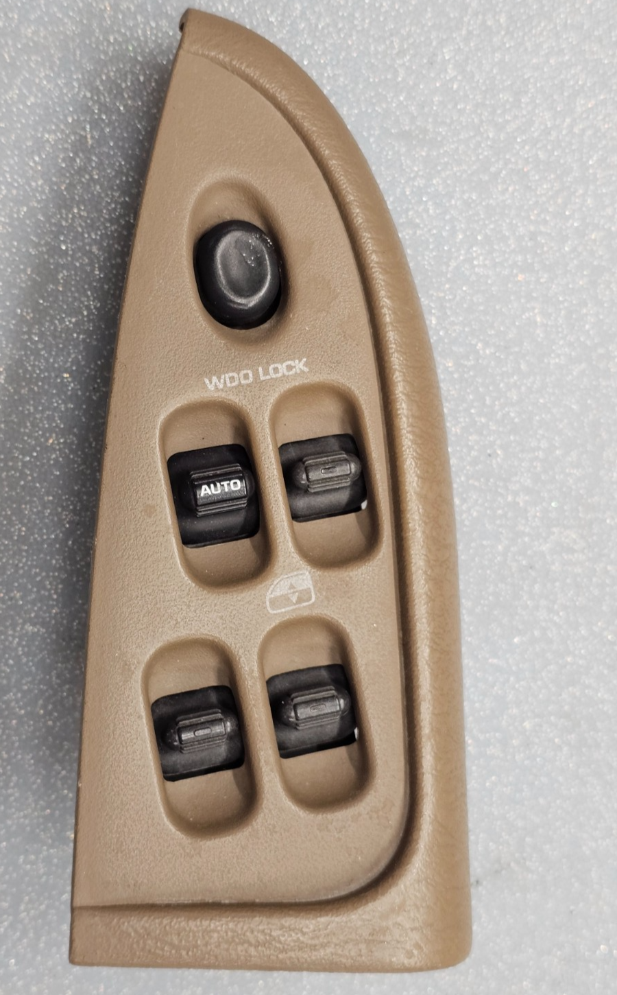 🔥98-04 Chrysler 300M Left Driver Master Door Power Window Switch Lock Tan OEM