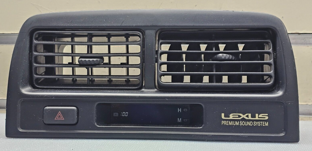 🔥97-01 LEXUS ES300 Center Dash AC Heater Trim Air Vent Conditioning Bezel Black