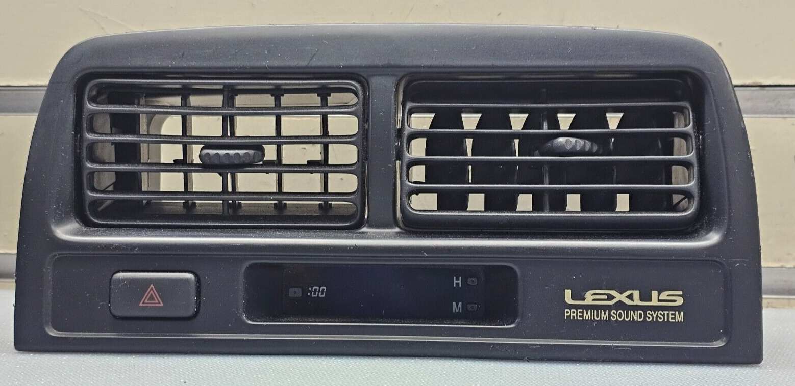 🔥97-01 LEXUS ES300 Center Dash AC Heater Trim Air Vent Conditioning Bezel Black