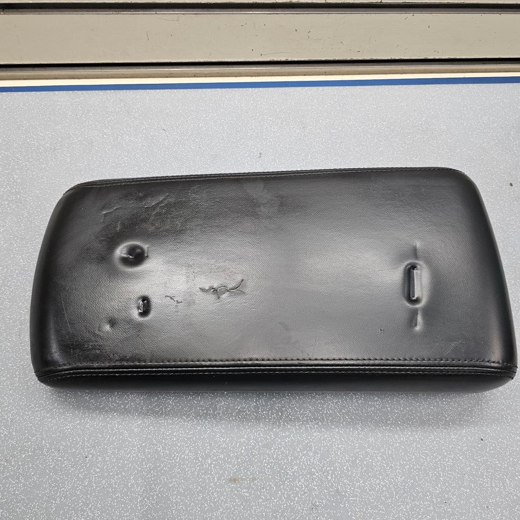 🔥08-10 Dodge Charger Center Console Arm Rest Lid Leather Assembly Cover BLACK