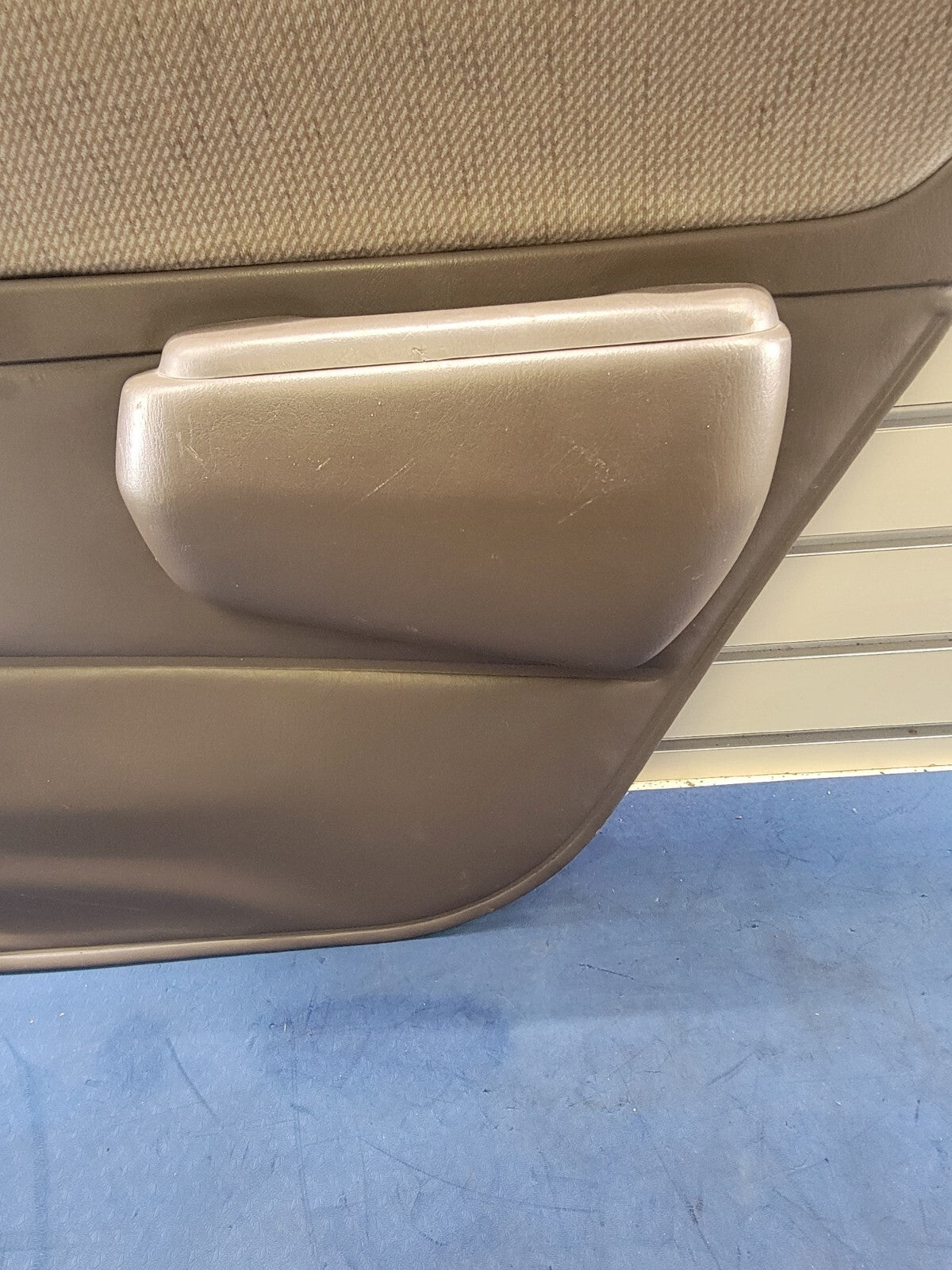 🔥93-97 Toyota Corolla Passenger Right Rear Door Panel OEM dark Tan/Tan Cloth