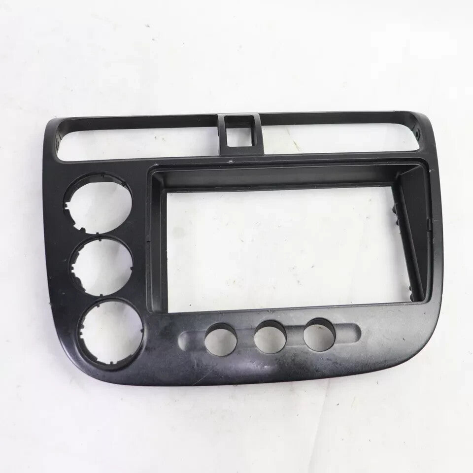 🔥01-05 CIVIC DASH RADIO SURROUND BEZEL TRIM PANEL CLIMATE CONTROL ASSEMBLY OEM