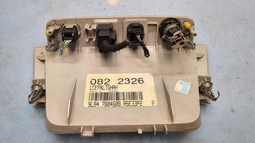 🔥08-12 Ford Escape Dashboard Console Trim Power Port JT1 Black