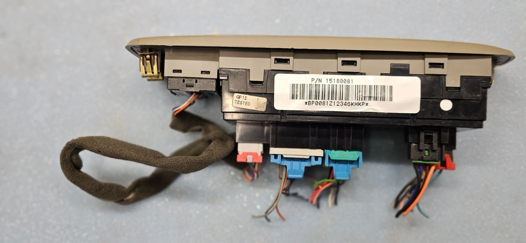 🔥02-05 GMC ENVOY DRIVER LEFT SIDE WINDOW SWITCH CONTROL MASTER POWER TAN OEM