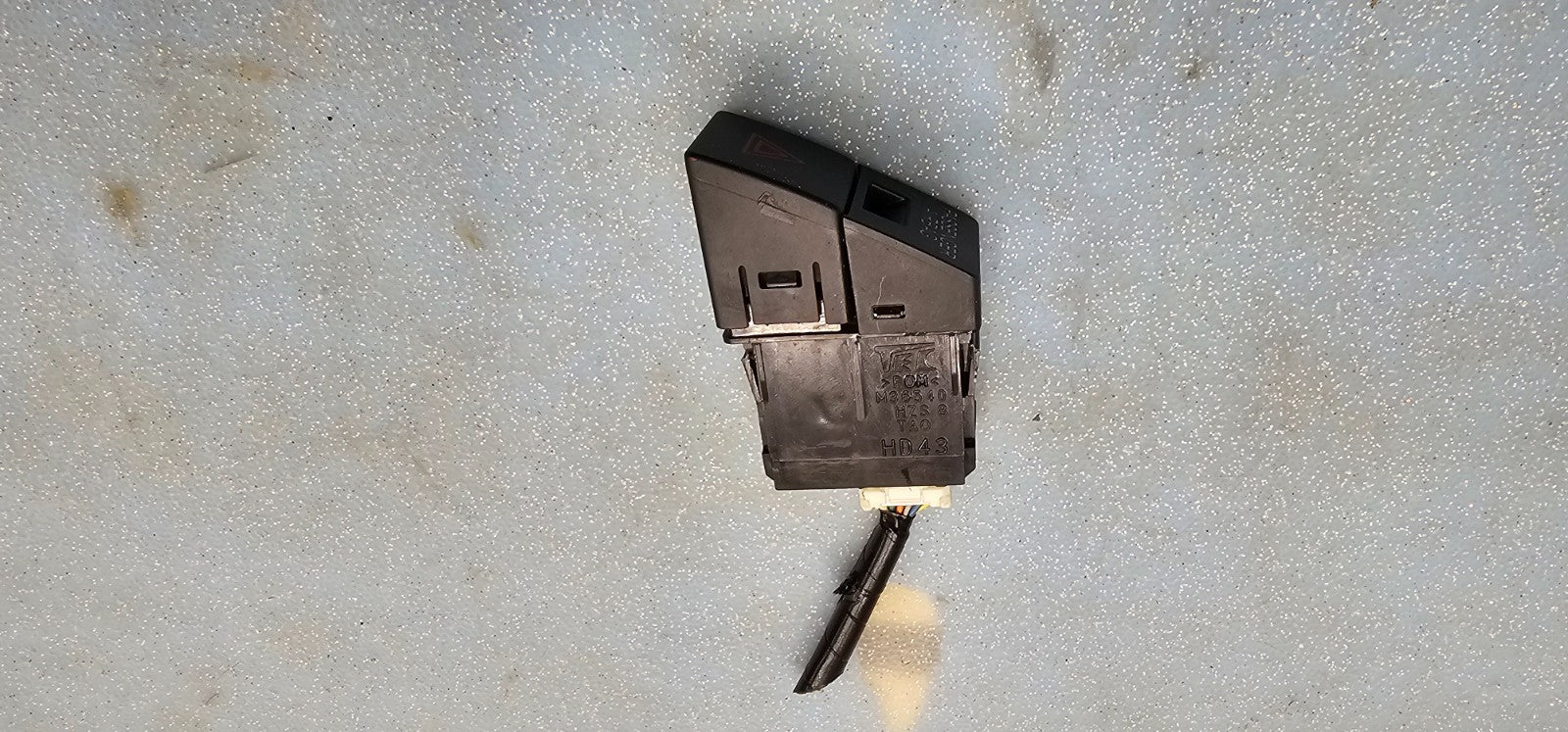 🔥08-12 Accord Emergency Dash Hazard Light Control Switch Push Button Black
