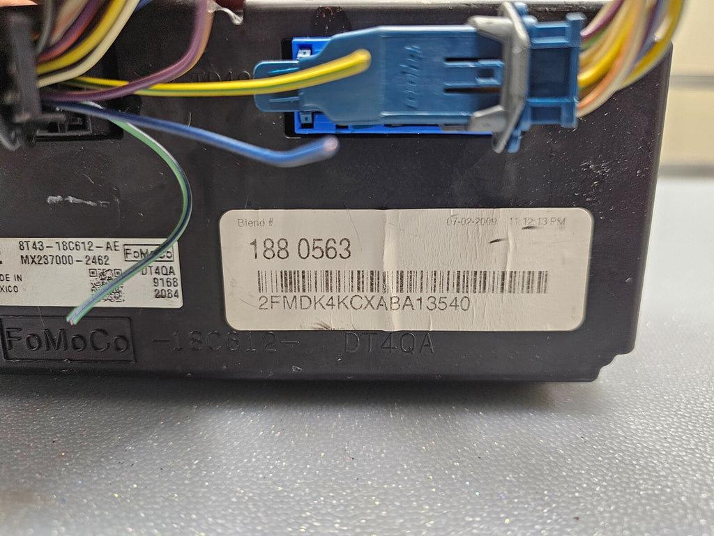 07-10 Ford Edge Dash Center A/C Heater Control Temperature Climate Control Unit