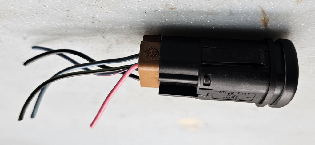 🔥2001-2004 FORD MUSTANG REAR MIRROR DEFROST SWITCH OEM BLACK