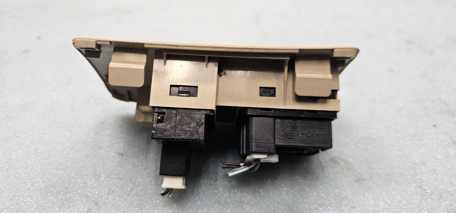 🔥02-06 LEXUS ES300 ES330 DASH MIRROR POWER SWITCH CONTROL DIMMER LIGHT TAN OEM
