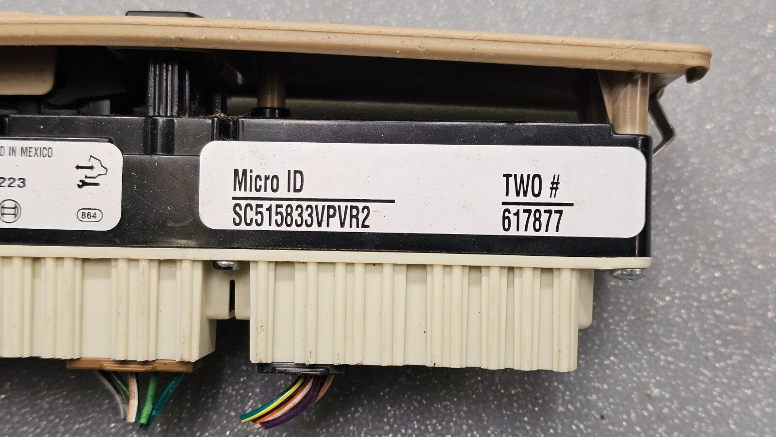 🔥06-11 Buick Lucerne Front Right Passenger Power Window Switch Assembly Tan OEM