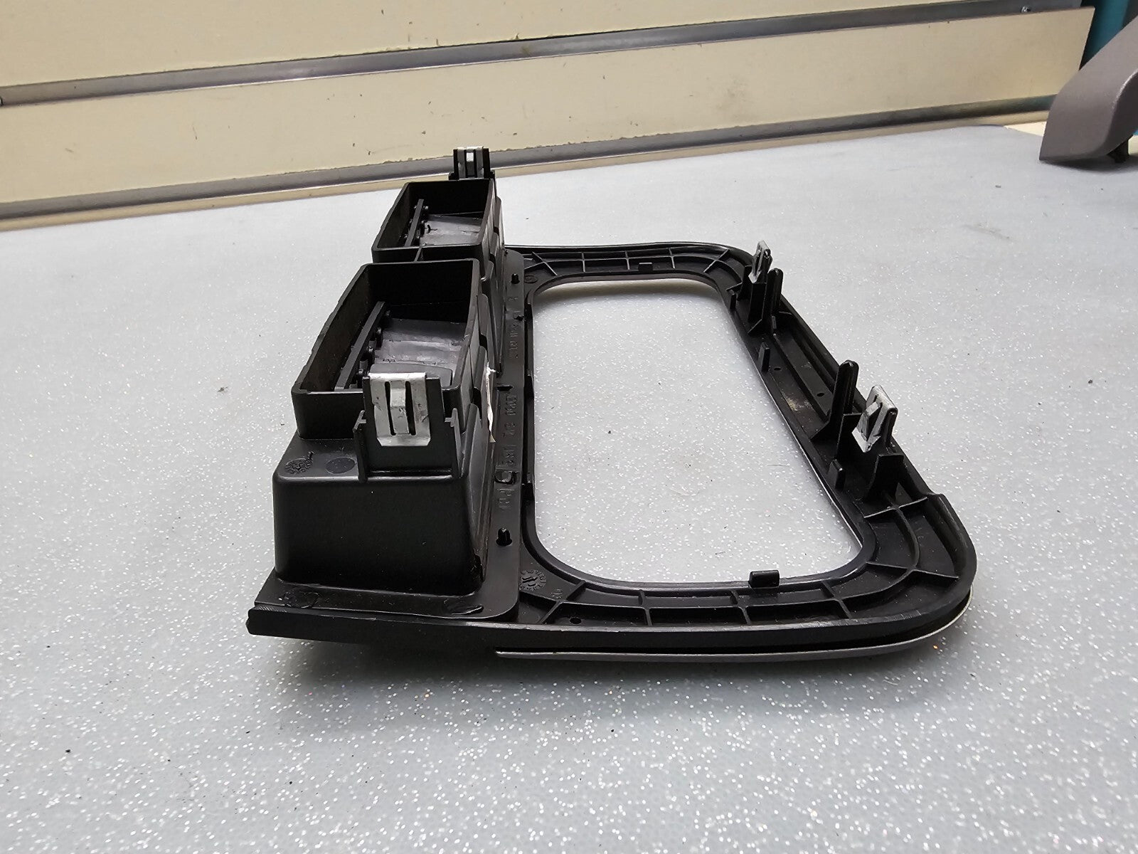 🔥99-04 Jeep Grand Cherokee Center Dash RADIO Bezel A/C Air Vent Trim SILVER