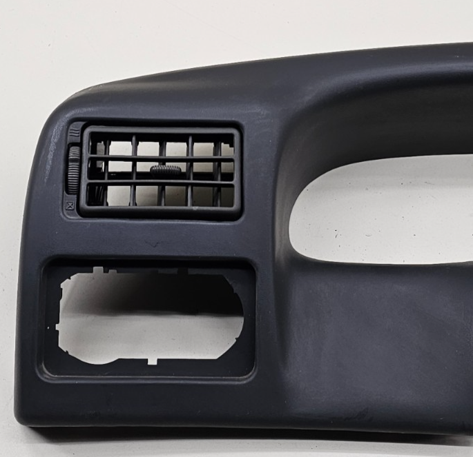 🔥99-04 Ford F250 F350 Dash Instrument Cluster Speedometer Bezel Panel BLACK