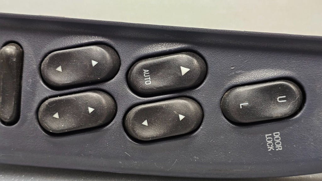 98-02 Crown Victoria Grand Marquis Power Left Driver Master Window Switch Black