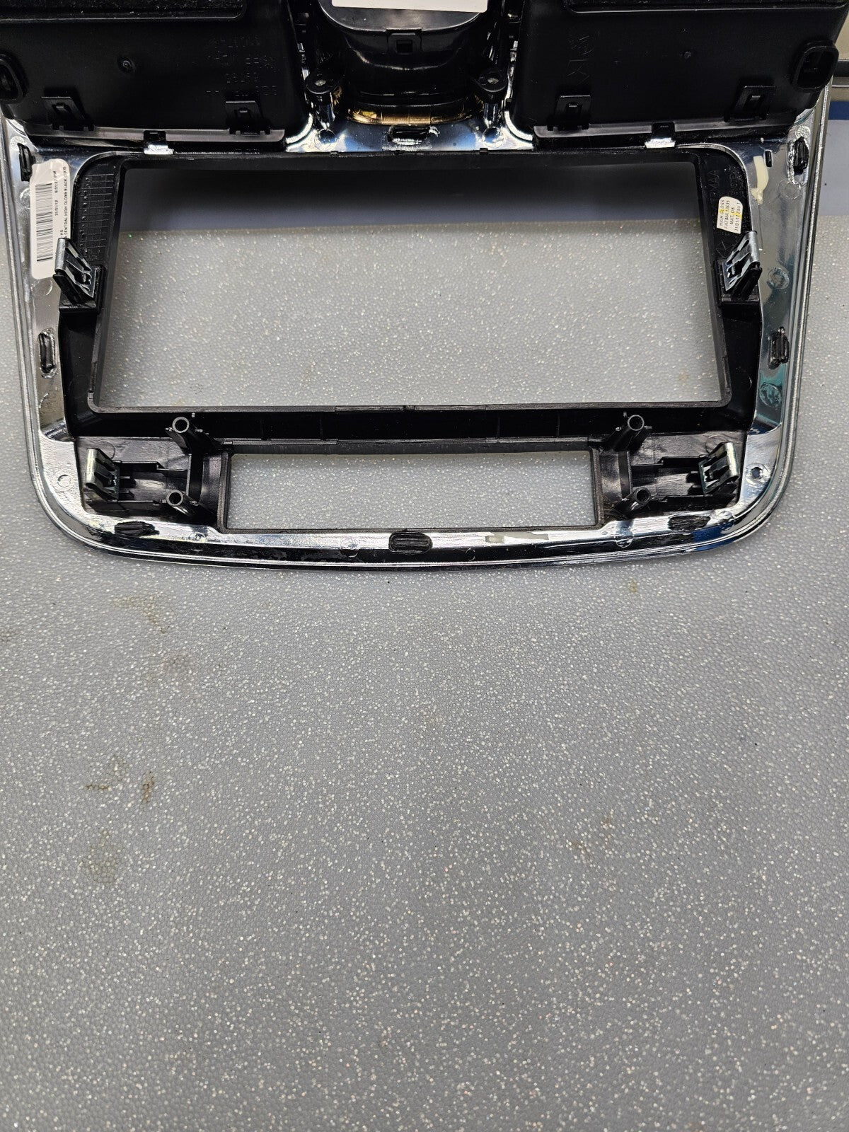 🔥11-14 Chrysler 200 Radio Climate Dash Trim Bezel with Traction Control BLACK