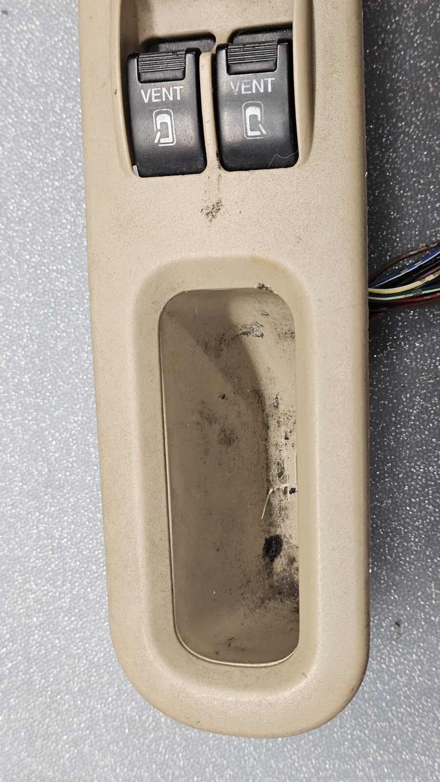 🔥99-04 Odyssey Front Left Driver Door Master Window Switch Bezel Assembly Tan