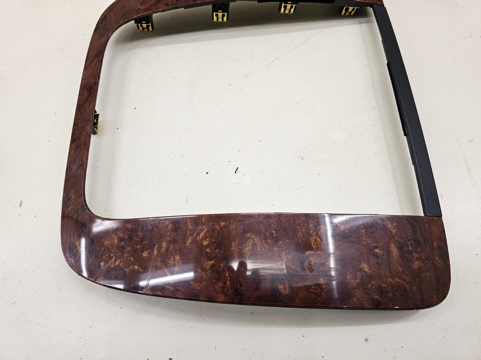 🔥07-13 SUBURBAN TAHOE YUKON CENTER DASH RADIO SUUROUND BEZEL TRIM ASSEMBLY WOOD