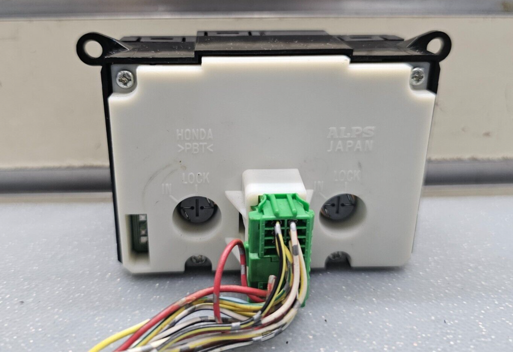 🔥01-06 Acura MDX Rear AC A/C HVAC Heater Climate Temperature Control Black