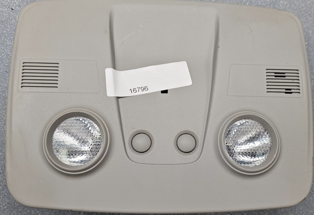 🔥07-15 Chevy Traverse Acadia Outlook Overhead Console Dome Map Light Lamp Gray
