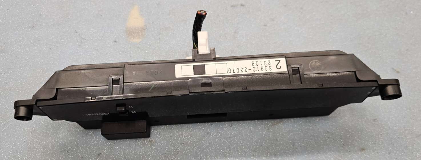 🔥02-06 Toyota Camry Digital Clock Time Display Right Passenger Assembly Black