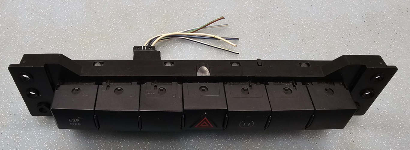 🔥08-10 JEEP COMMANDER HAZARD EMERGENCY FLASHER ESP CONTROL SWITCH ASSEMBLY OEM