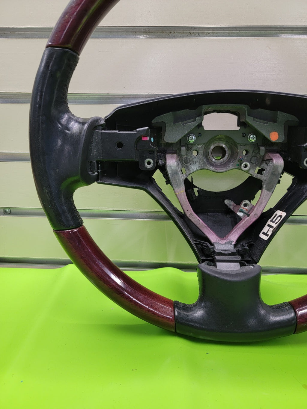 🔥06-11 Lexus GS300 GS350 GS430 Steering Wheel OEM Red Wood Black Leather OEM