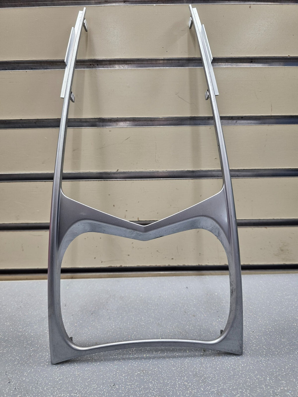 🔥10-16 CADILLAC SRX FRONT CENTER CONSOLE SHIFTER COVER TRIM BEZEL FRAME SILVER