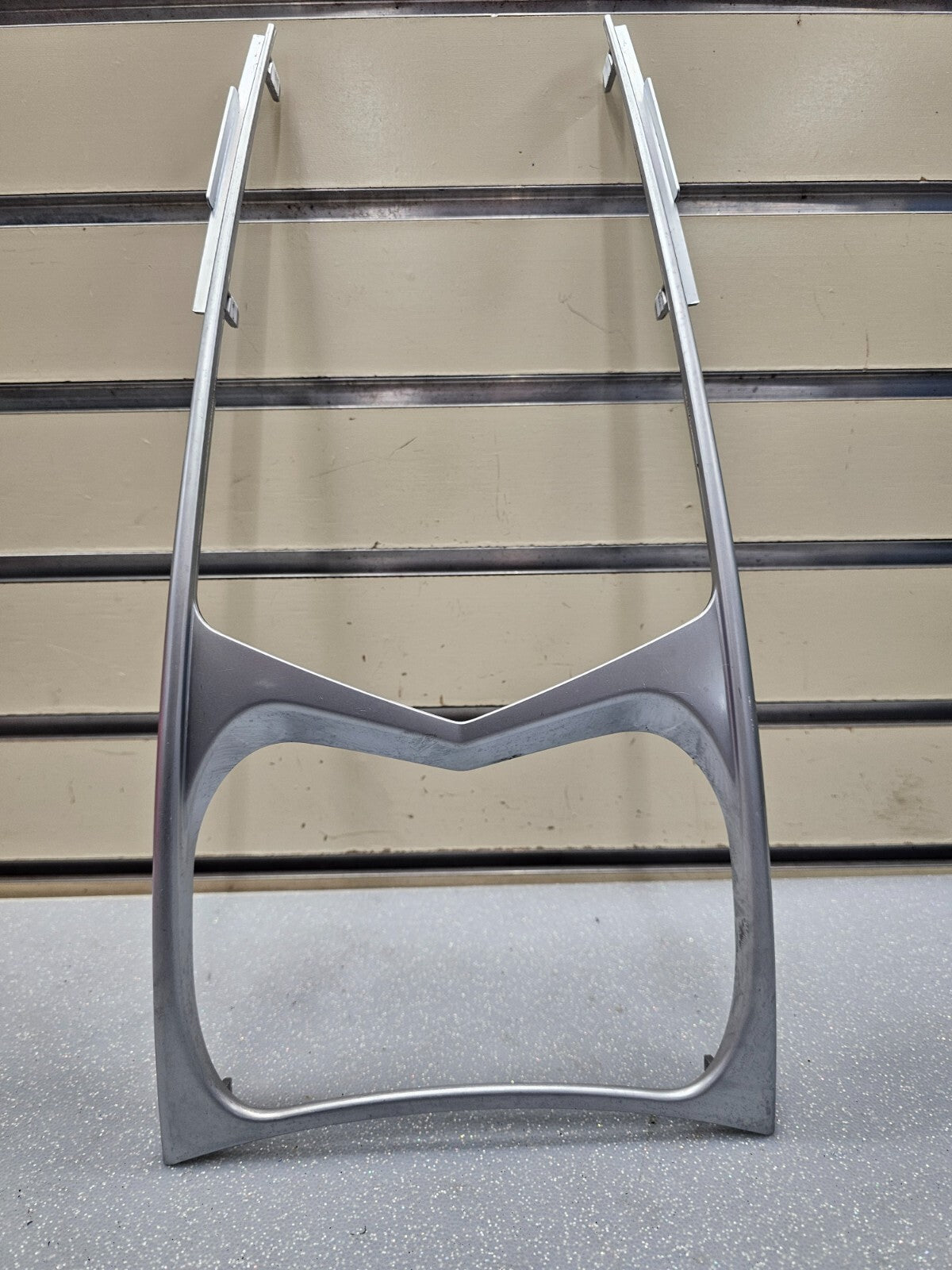 🔥10-16 CADILLAC SRX FRONT CENTER CONSOLE SHIFTER COVER TRIM BEZEL FRAME SILVER