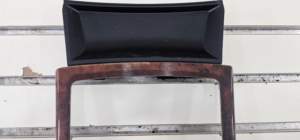 🔥08-09 CHRYSLER 300 CENTER CONSOLE SHIFTER BEZEL CUP HOLDER TRIM ASSEMBLY WOOD
